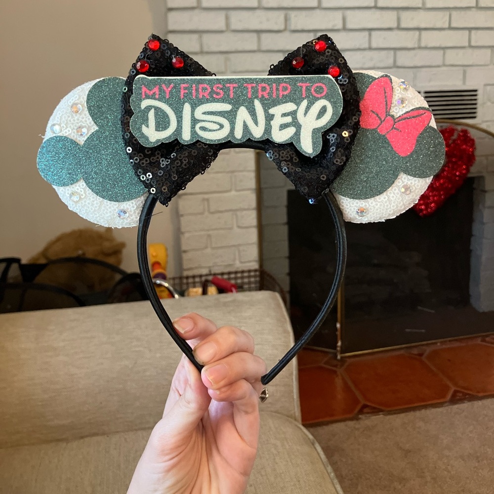 My first Disney trip bow ears